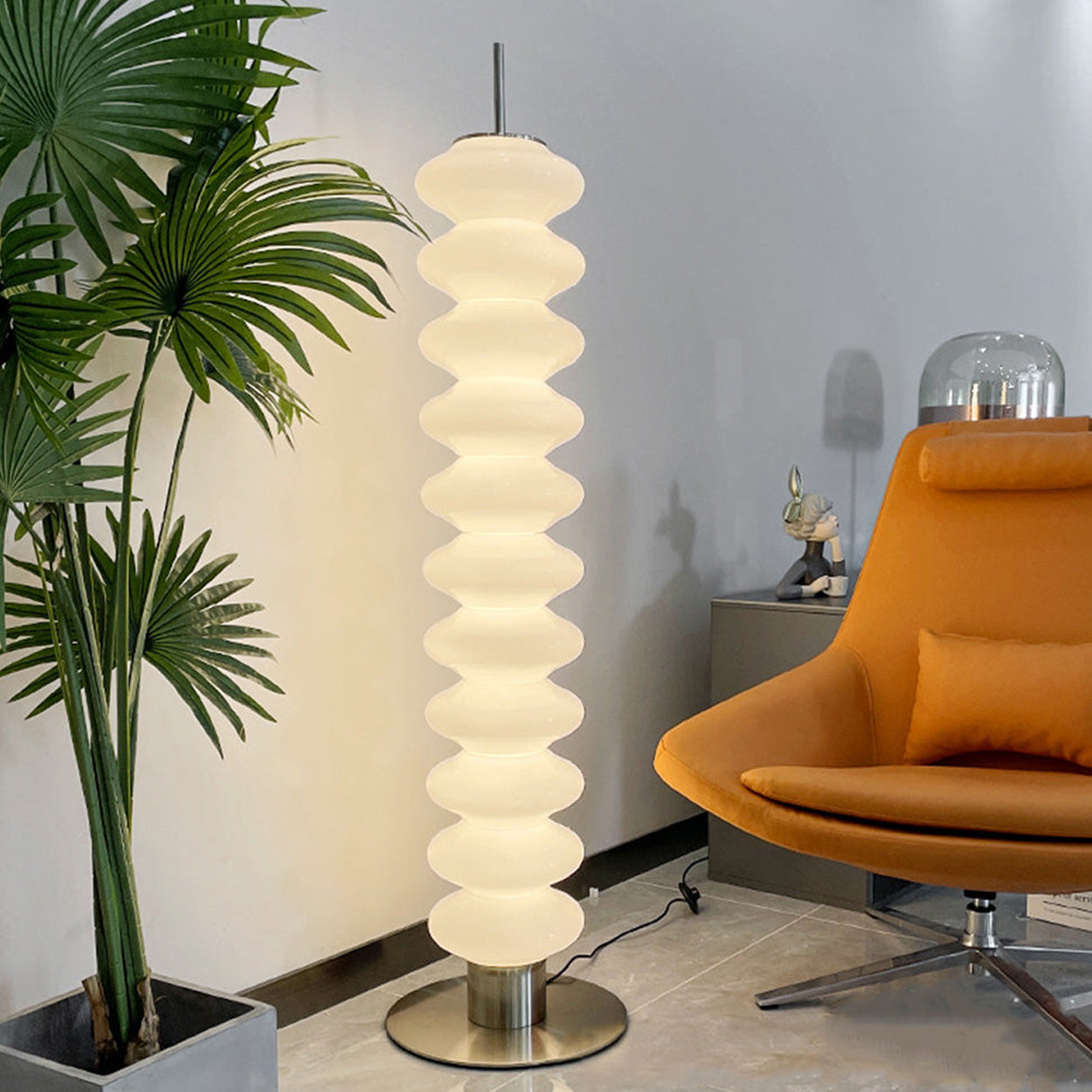 ANKUR LIGHTING ARBLE MODERN ACRYLIC FLOOR LAMP