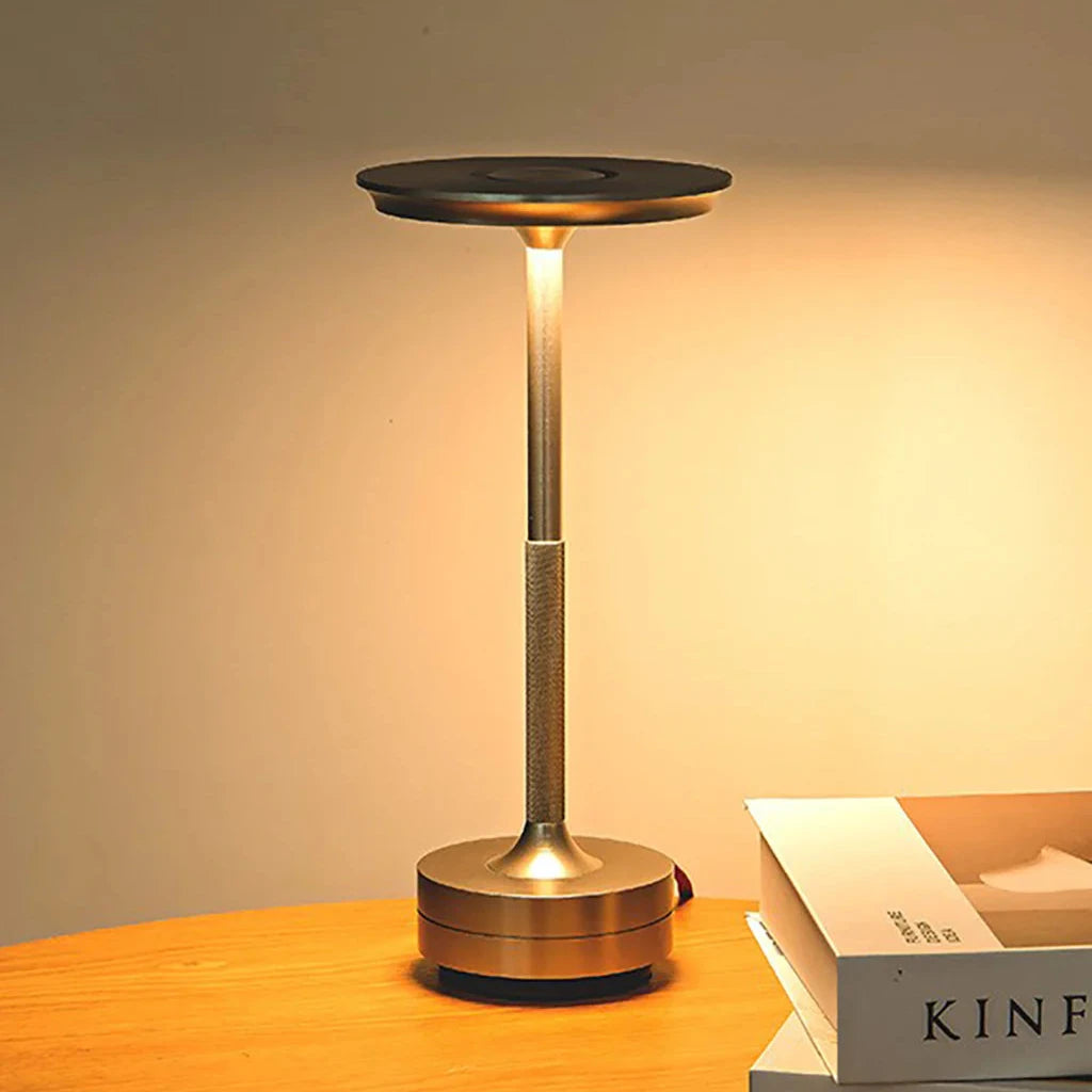 ANKUR UNPLUGGED VINTAGE RAY WIRELESS RECHARGABLE TABLE LAMP