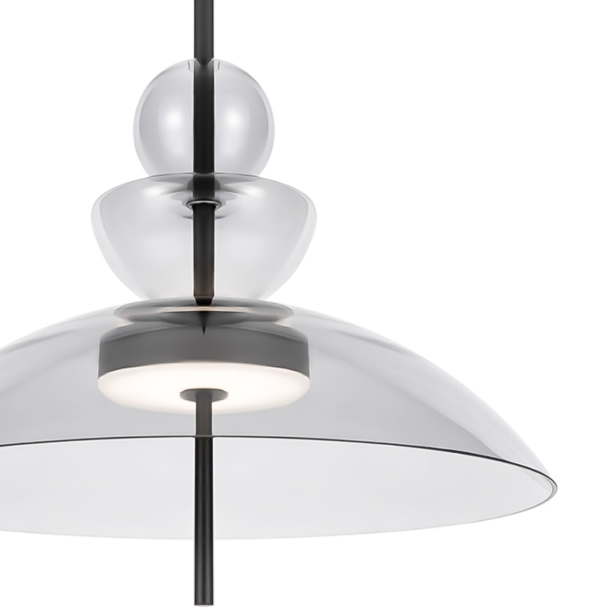 ANKUR MAYTONI BK1 CONTEMPORY MODERN GLASS LED PENDANT LIGHT