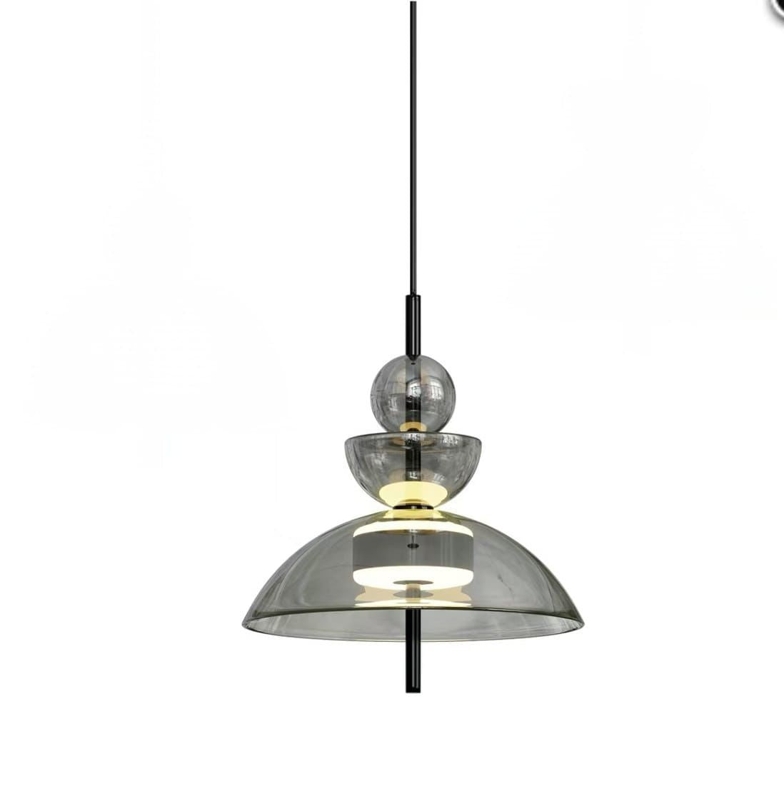 ANKUR MAYTONI BK1 CONTEMPORY MODERN GLASS LED PENDANT LIGHT