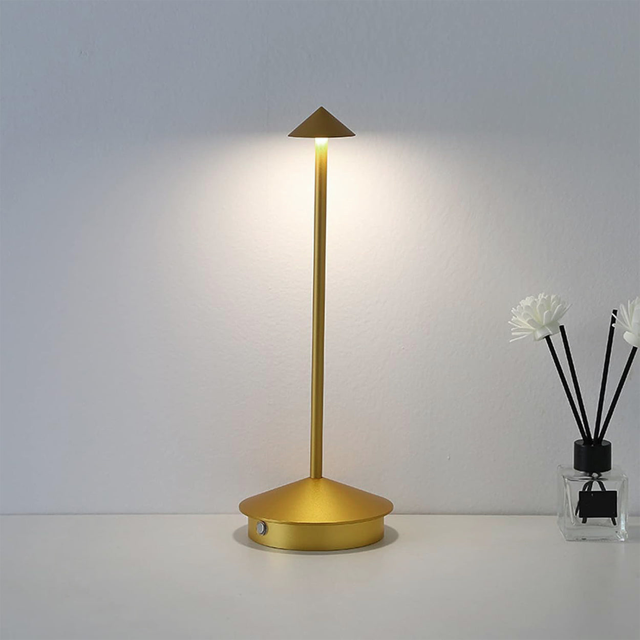 ANKUR UNPLUGGED WILLOW RECHARGABLE AND DIMMABLE LED DESK LAMP