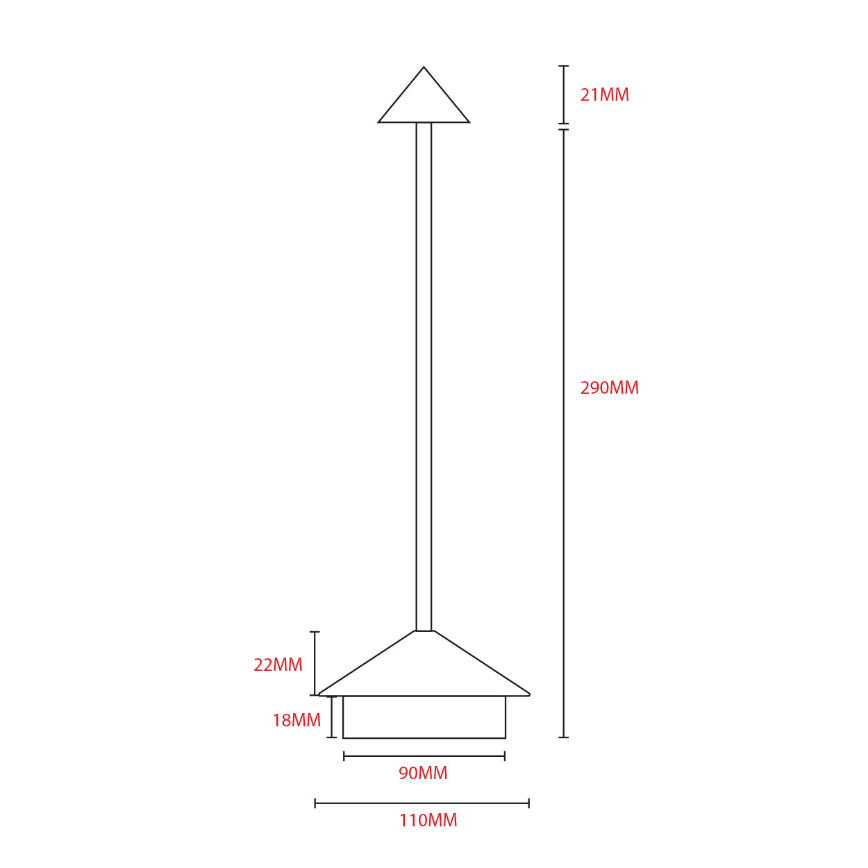 ANKUR UNPLUGGED WILLOW RECHARGABLE AND DIMMABLE LED DESK LAMP