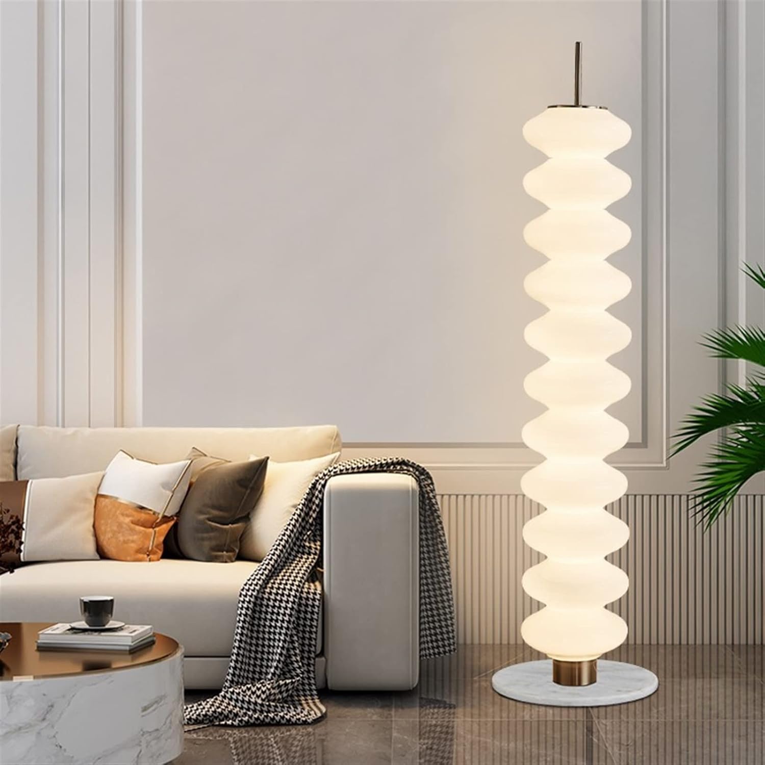 ANKUR LIGHTING ARBLE MODERN ACRYLIC FLOOR LAMP