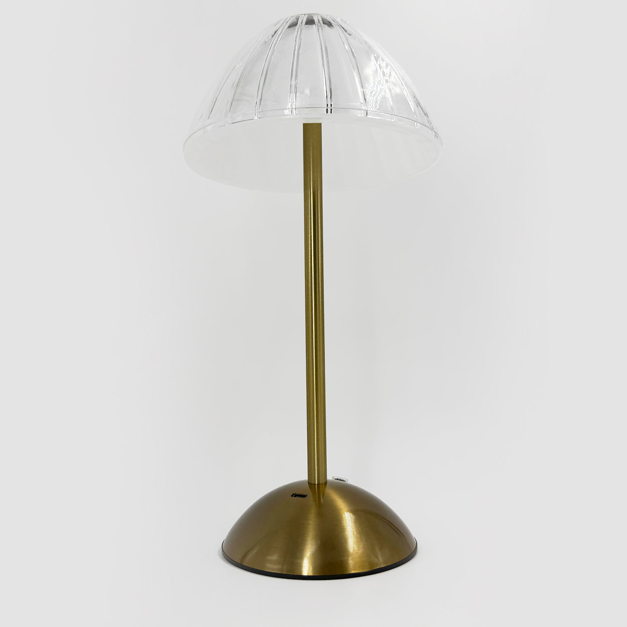 ANKUR UNPLUGGED CRYSTAL UMBRELLA RECHARGABLE AND DIMMABLE TABLE LAMP