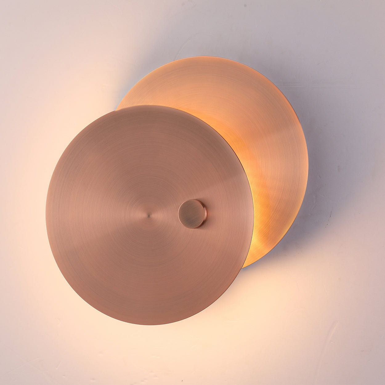 ANKUR CELESTARA METAL AND BRASS FINISH MODERN LED WALL LIGHT