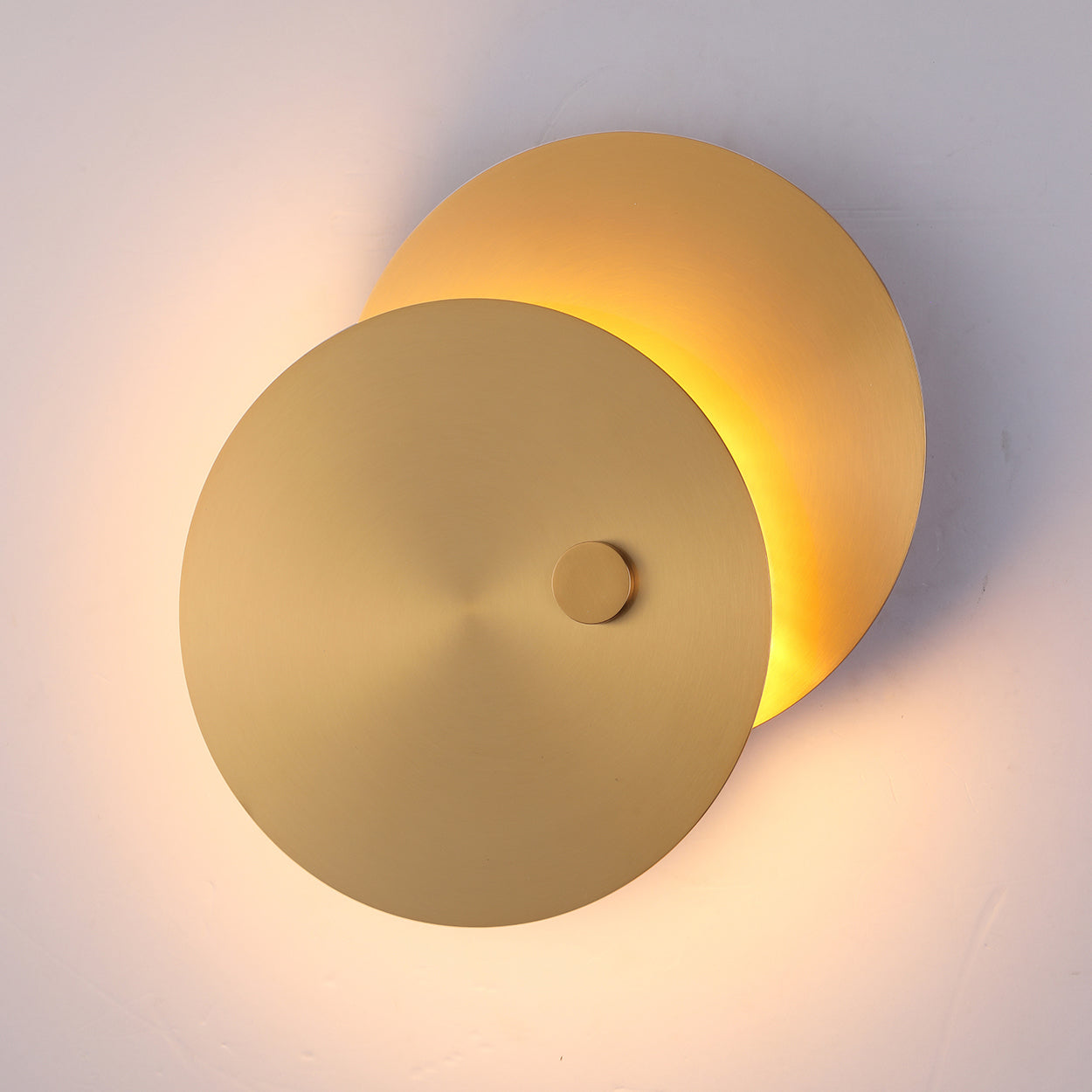 ANKUR CELESTARA METAL AND BRASS FINISH MODERN LED WALL LIGHT