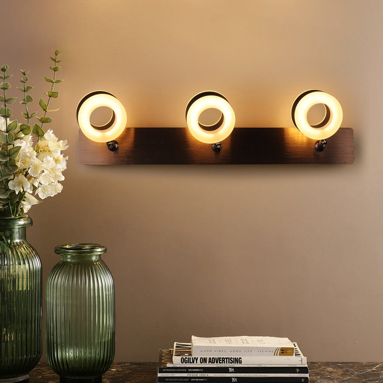 Ankur OLIVIA COPPER CONTEMPORARY LED MIRROR LIGHT