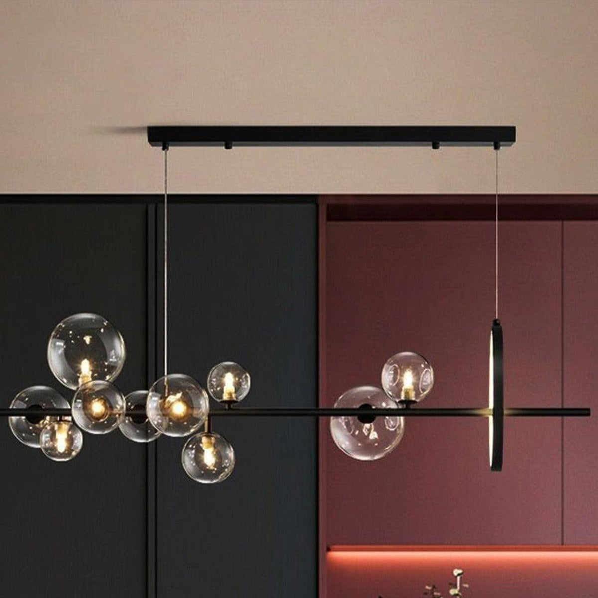 ANKUR GEOM ARIEL MODERN LED CHANDELIER / HANGING LIGHT at the lowest price  in India.