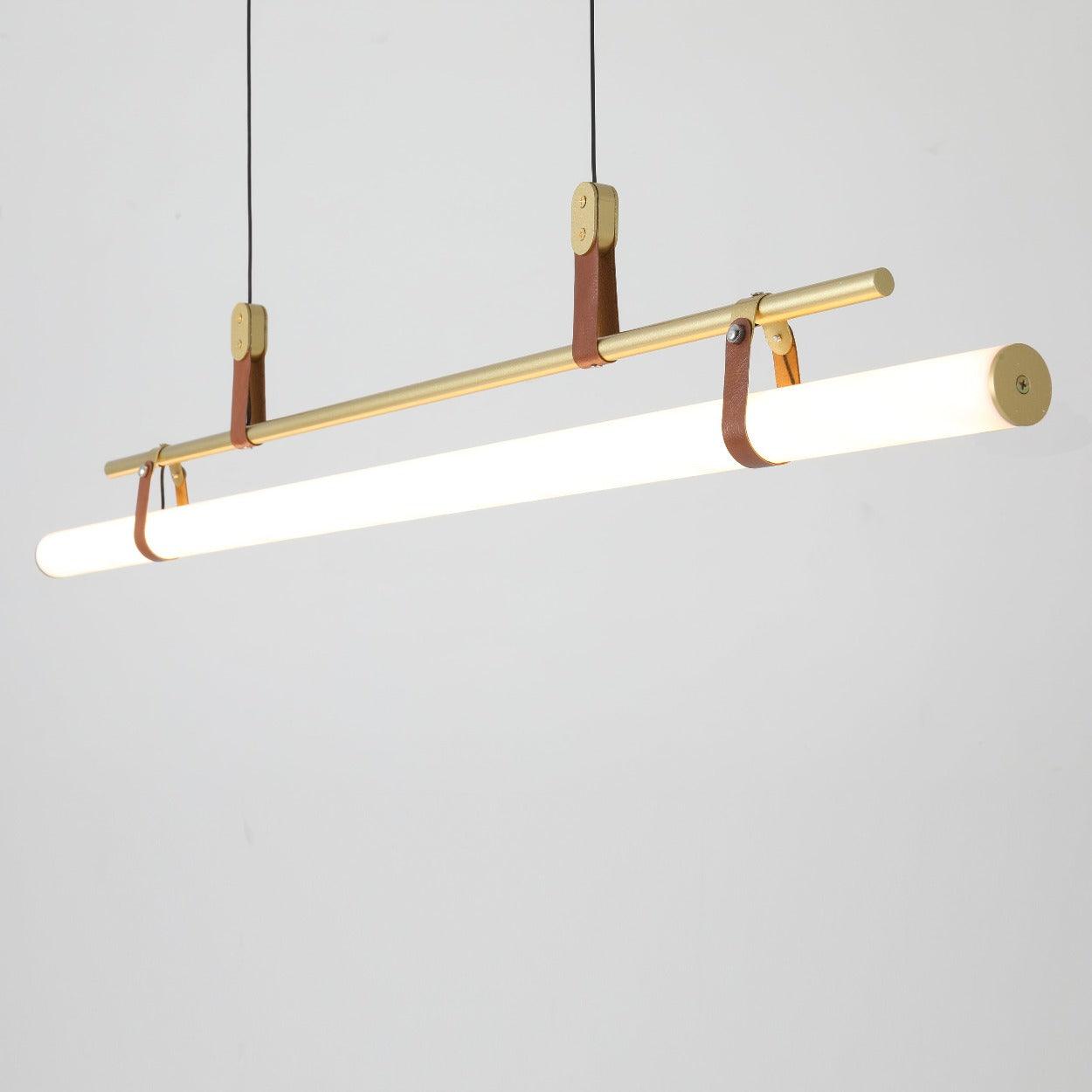 Hanging tube deals light fixture